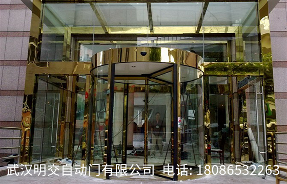 武汉自动门客户安装案例:上海外国语大学宾馆